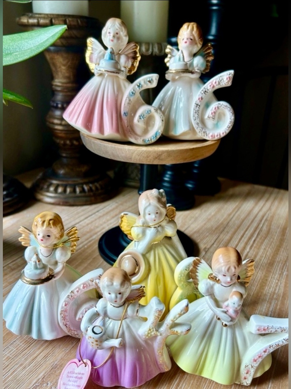 Vintage Josef Originals Birthday Girl Birthday Angel Bundle.